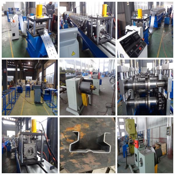 Storage Rack Cold Roll Forming Machine For Metal Roof Sheet Making 220V