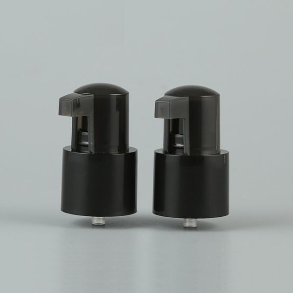 20/410 de tratamento cosmético com nervuras do preto fino do pulverizador da névoa 24-410 bombeia a tampa dos PP