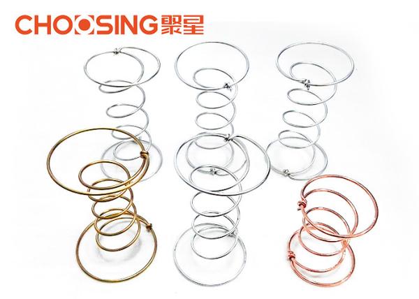 Galvanized 9 Gauge Furniture Coil Springs , Upholstery Strap Springs Edge Wire