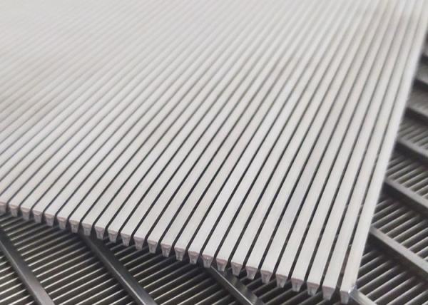 0.5*1.5 304 Stainless Steel Wedge Wire Screens Panels 6000mm*6000mm