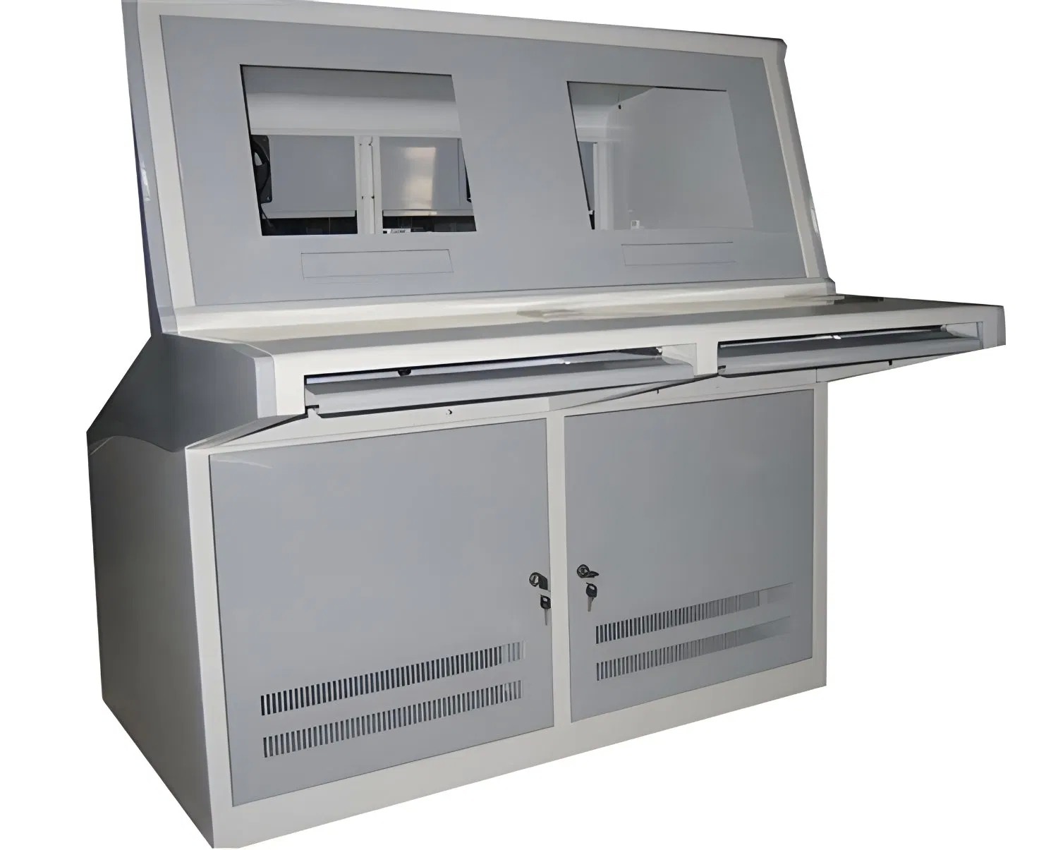 Weather Resistant CNC Sheet Metal Fabrication Custom Vending Machine Enclosure For Self Service Equipment Manufacturers