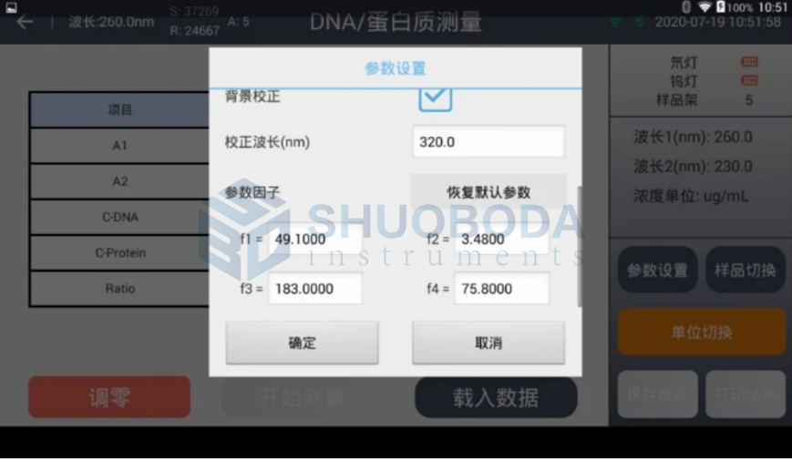 190 - 1100nm Double Beam UV Visible Spectrophotometer For Basic Absorbance Measurement