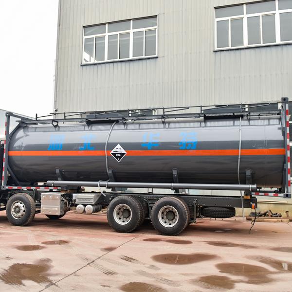 22KL ISO Tank 20 Feet 30FT Shipping Storage Tanker Container For Chemical Liquid Transport
