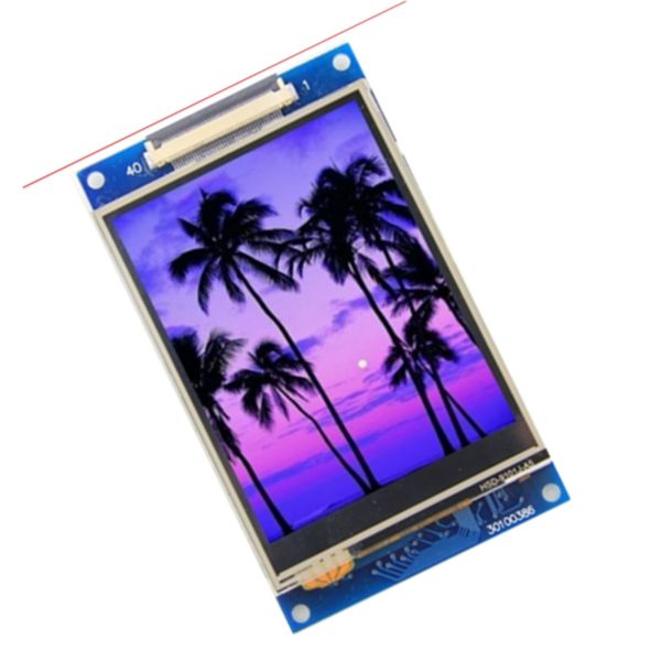 2.8-inch TFT LCD  Resolution: 320 X 240 pixels