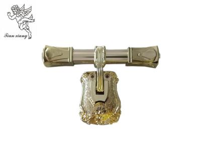 Estilo adulto H9023 de Europa do punho fúnebre dourado do caixão do metal personalizado