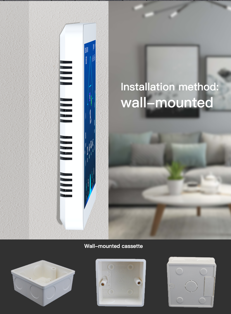 Energy Recovery Ventilation Heat Recovery Ventilation HRV/ERV Air Exchange Controller