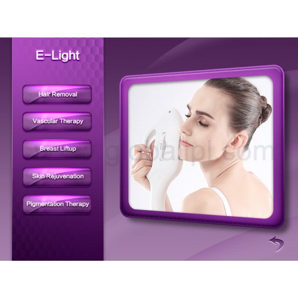Colour Laser Multifunction IPL RF Beauty Equipment 2500W 44*53*89cm Size