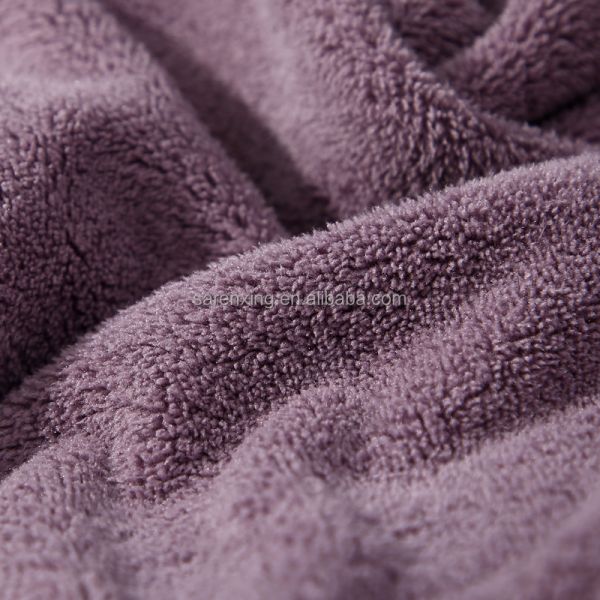 Home Hotel Spa Microfiber Shower Cap for Dry Hair Towel Promotion