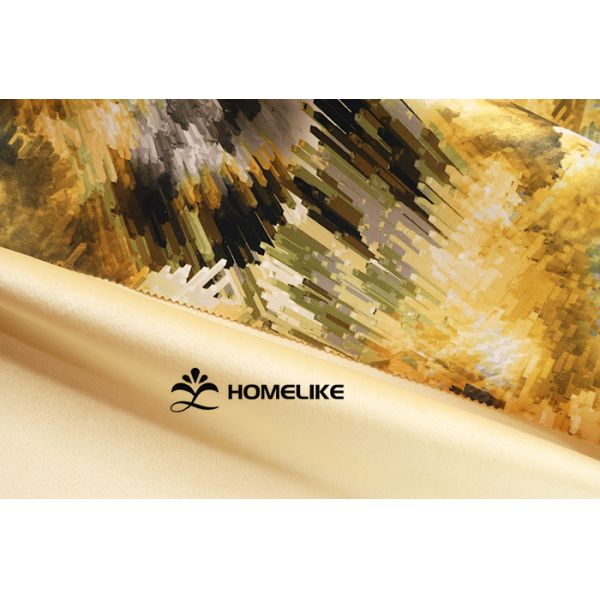 French Impressionist Oil Painting Printing Velvet For Home Textile