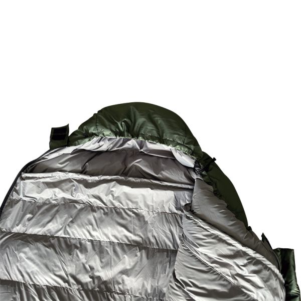 GOOSE DOWN заполняющий спальный мешок для кемпинга с водонепроницаемым дизайном и компрессионным мешком