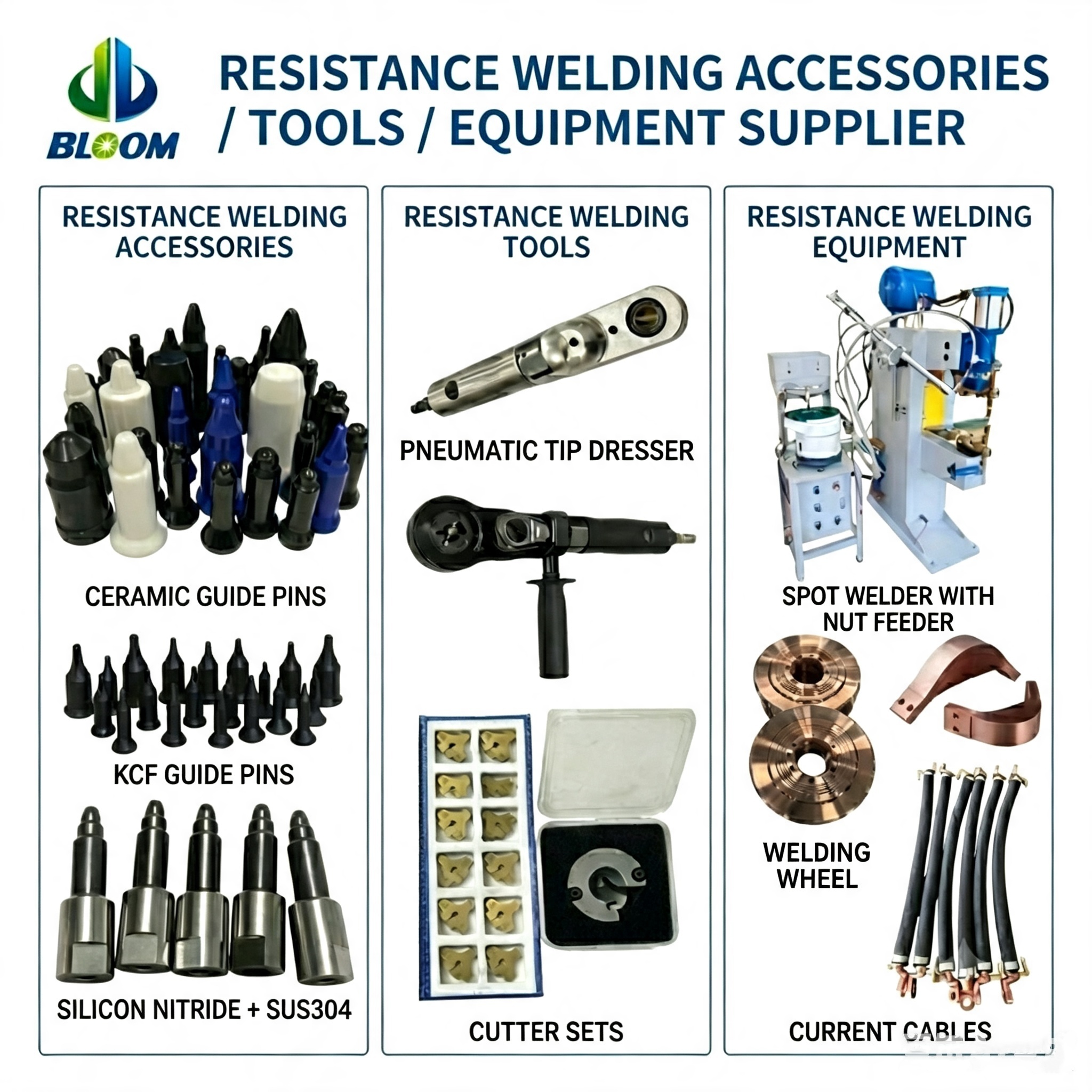 Zirconia Ceramic Guide Pin for Resistance Welding Applications