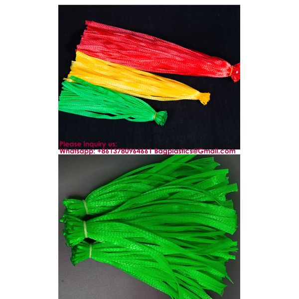 Vegetable net bag fruit vegetable storage bag Best Selling Vegetable And Fruit Packaging Mesh Bags Fruit Nut Packaging Plastic Netting Ginger Plastic Mesh Bags