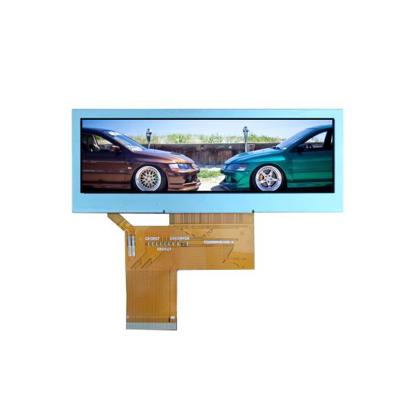 Module d'affichage TFT de type barre de 3,9 pouces, 480x128 points, 24 bits RVB, interface 500 cd/m²