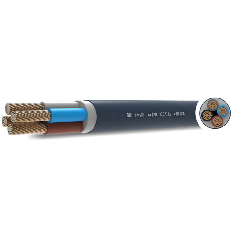 YMvKf 0.6/1 KV the Universal Cable for Power Transmission with Improved Fire Proof Properties
