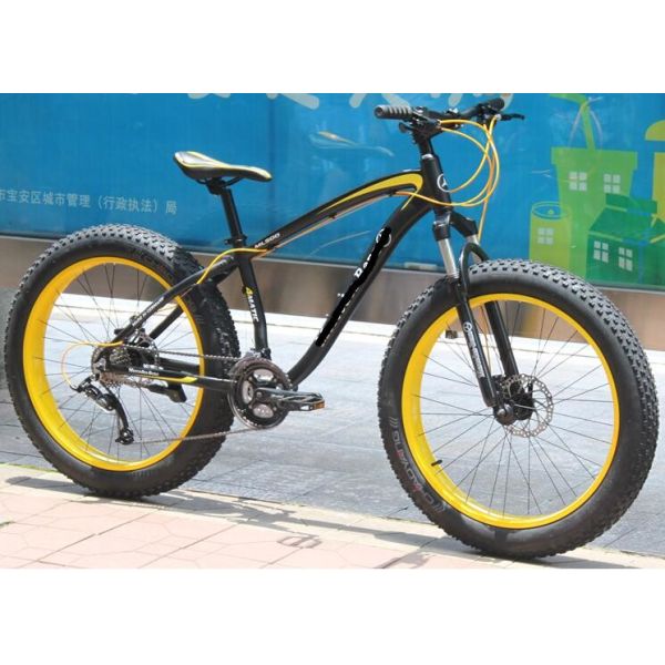 26×4.0 Full Suspension Fat Tire Mountain Bike
