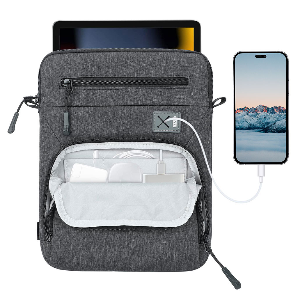Modern Tablet Shoulder Bag Apple iPad Air Pro 11 Inch Shockproof Polyester Lightweight Simple Design DNB32 Wholesale