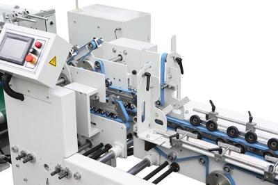 300m/Min Corrugated Paper Box Making Machine Folding Gluing