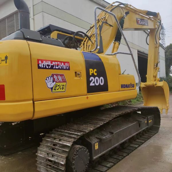 Used Crawler Excavator Komatsu PC200-8NI Hydraulic Pump and Japan Original Efficiency