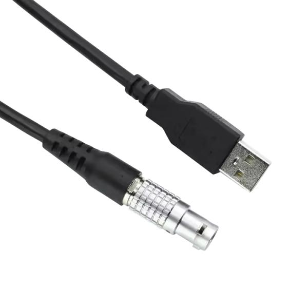 Cable de datos RS-232 GEV162 para estación total TS30 TM30 TS50
