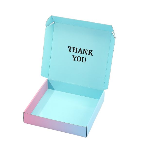 Специализированные гибкорезанные волнистые ящики CMYK цвет Пантон небольшой картонный почтовый ящик