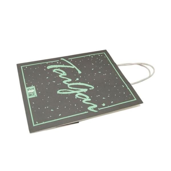 Foldable Custom Printed Gift Bags , Shopping Printed Paper Bags With Handles