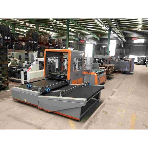 Polar Grey Carton Box Manufacturing Machine 60m/Min High Productivity