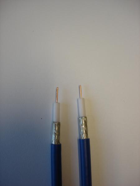 Micro Dual Belden RG6 Coaxial Cable Alloy Wire Braiding Coaxial Audio Cable