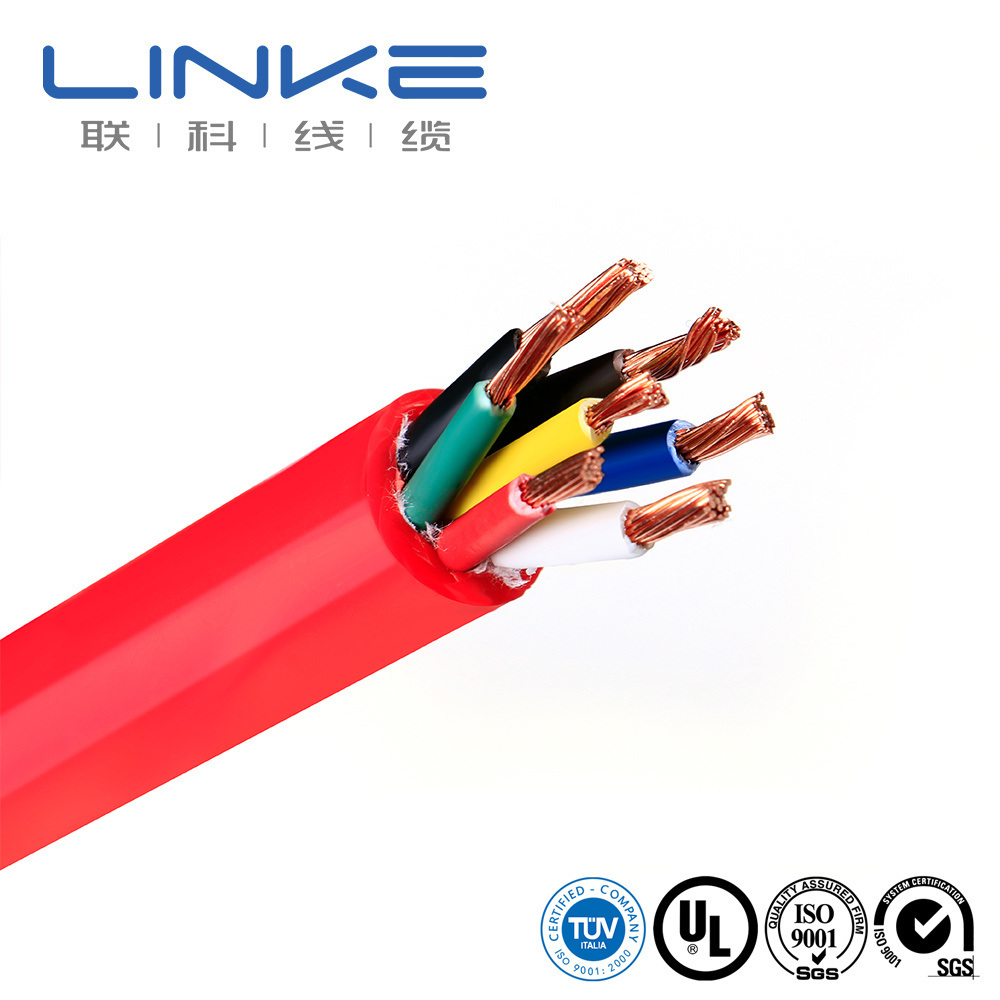 Fire Resistant XLPE Round Wire Cable with Customized Request Material Shape