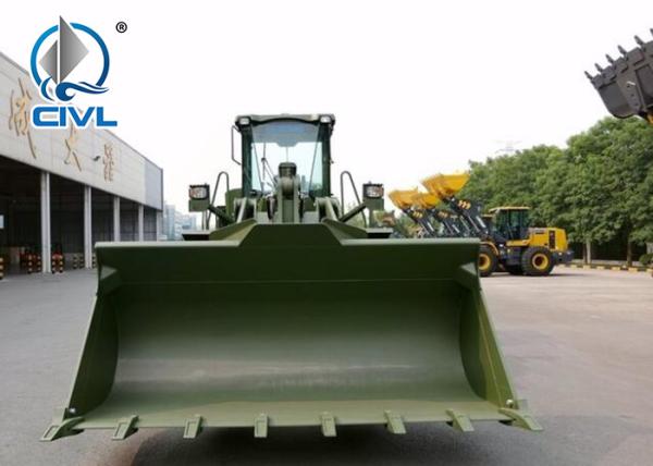 Customized 5 Ton Compact Wheel Loader LW500FV Shangchai / Weichai Engine