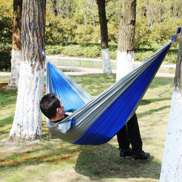 Virson Wholesale Outdoor Canvas Hammock with Polyester Cotton Canvas Material
