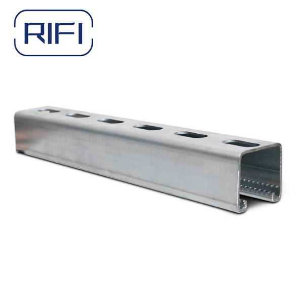 Steel C Channel 41X21mm Galvanised Black or zinc Finished