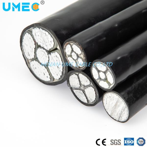 Unarmoured 0.6/1kv Cu/Al XLPE/PVC Insulated Cable for Overhead Power Transmission