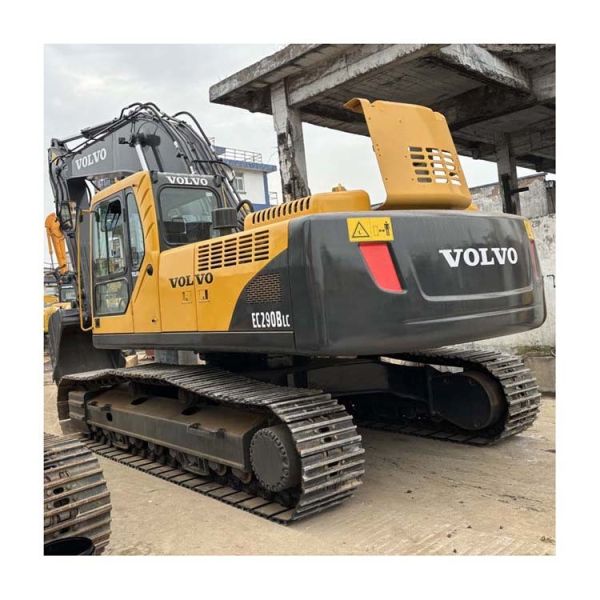 2018 Used Volvo 290 Excavator in Korea 29 Ton Crawler Chain Earth-moving Machinery