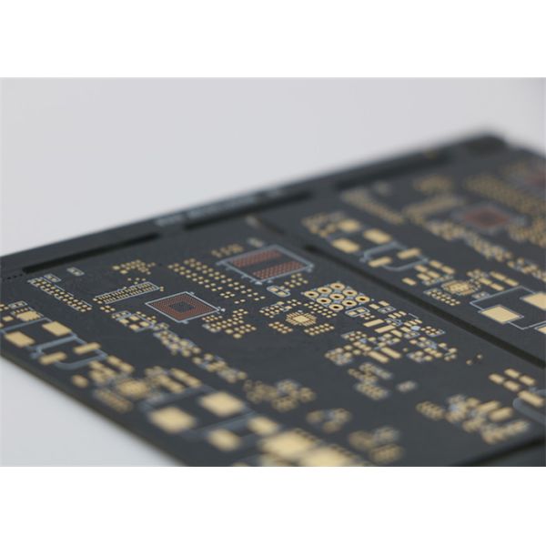 Heavy Copper 6L Black Soldermask Immersion Gold  FR4 Print Circuit Board PCB