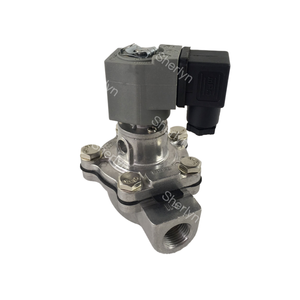 Válvula de pulso electromagnético GOYEN CA15T de ángulo recto, cañón de aire de aluminio fundido DN15, válvula de retroceso