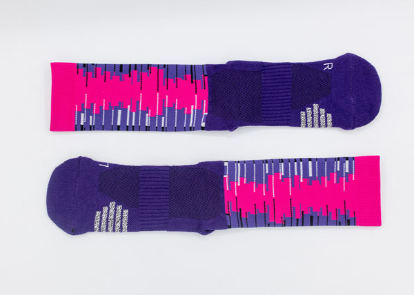 Antibacterial Cotton Athletic Basketball Socks Fashionable Anti Sweat Socks