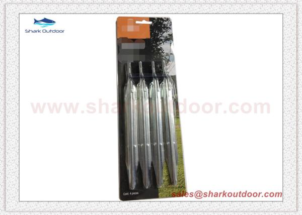 12/30cm V-shape Steel Tent Stake With Hook Beach Snow Umbrella Pegs Camping Accessories