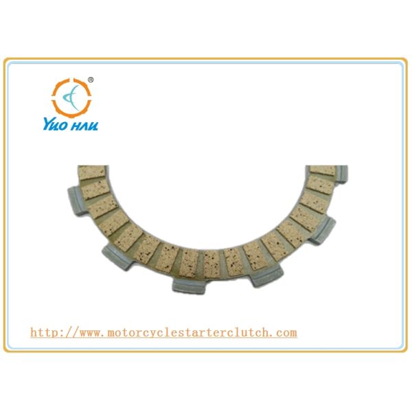 Motorbike Paper Base Clutch Friction Plate For Suzuki GD110