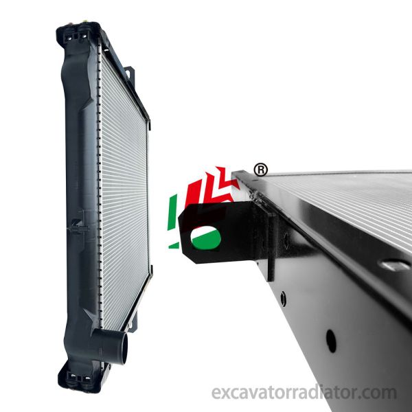 Isuzu 51k radiator high-quality aluminum core truck radiator assembly accessories