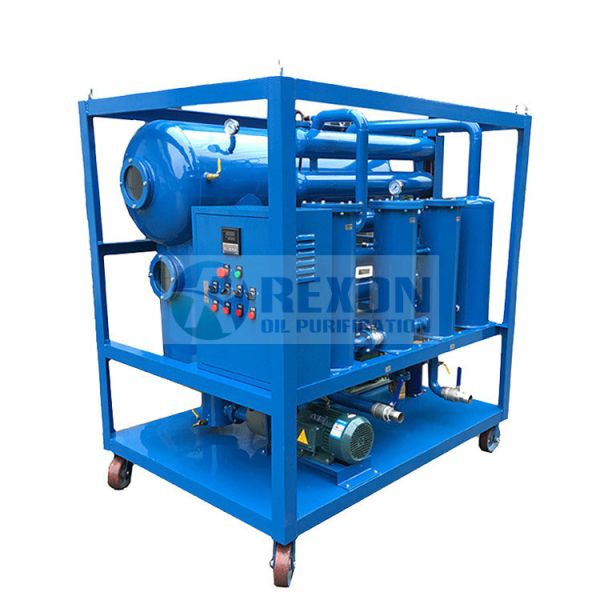 50LPM Transformer Oil Purification Plant , Industrial Oil Filtration Systems