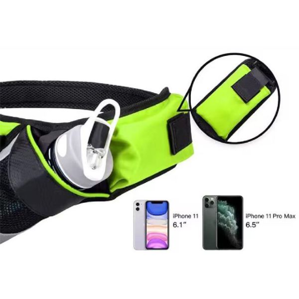 Дышащий беговой пояс талия с держателем бутылки с водой