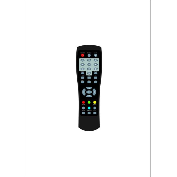 Customized Logo Smart TV Remote Control , IR Infrared Remote Multi - Frequency