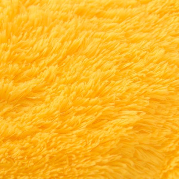 Rainbow Color Fur Velvet Fluffy Plush Sheet Set para Crianças Menina Conta de fios 300tc