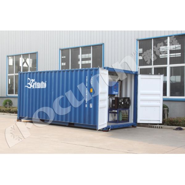 Compresor Bitzer Sala de frío en contenedores para almacenar carne, mariscos, verduras o hielo