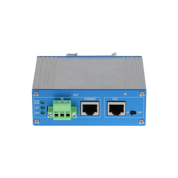 60w Gigabit BT PoE Splitter12V 24V Adjustable Output IEEE802.3bt Standard