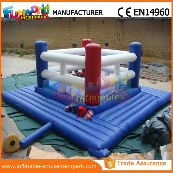 игры спорт брезента ПВК 0.5мм раздувные Врестлинг игры спорта боксерского ринга