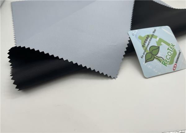 210D 100% Recycled Nyon GRS Oxford PU Coating Fabric Water Repellent