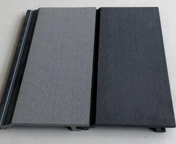 Exterior Wall Decorator WPC Wood Cladding Tiles TN-12A For Modern Outdoor Wall