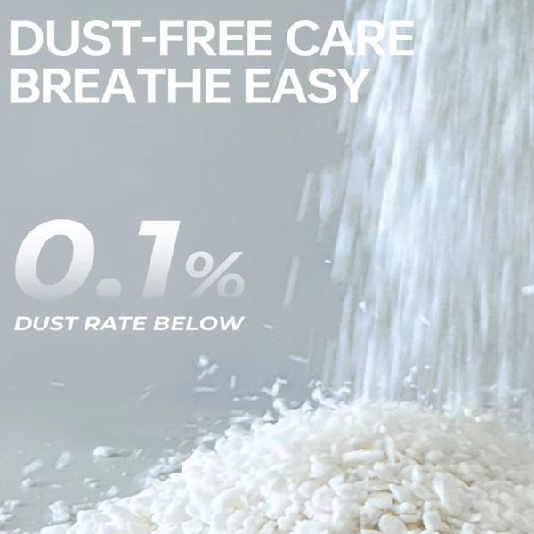 Eco-Friendly High Water Absorption Dust Free Natural 2s Fast Clumping Cassava Cat Litter