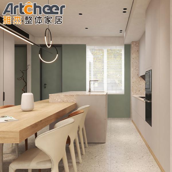 Modular Wall Kitchen Cabinet Italian Designs Sample Custom Luxury Veneer Furniture